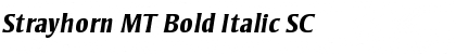 Download Strayhorn MT Bold Italic SC Font