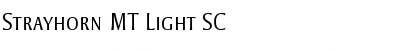 Download Strayhorn MT Light SC Font
