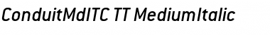 Download ConduitMdITC TT Font