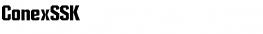 Download ConexSSK Font