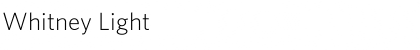 Download Whitney Font