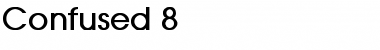 Download Confused 8 Font