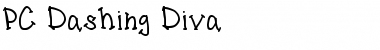 Download PC Dashing Diva Regular Font