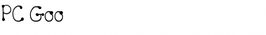 Download PC Goo Font Download PC Goo Font