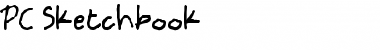 Download PC Sketchbook Regular Font