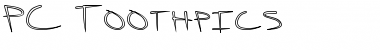 Download PC Toothpics Regular Font