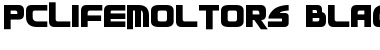 Download PCLifeMoltors Black Font