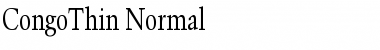 Download CongoThin Font