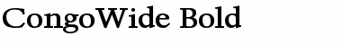 Download CongoWide Font