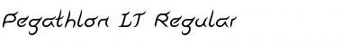 Download Pegathlon LT Regular Font