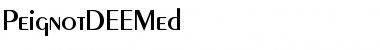 Download PeignotDEEMed Regular Font
