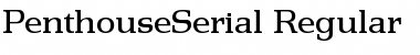 Download PenthouseSerial Regular Font