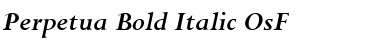 Download Perpetua SC Bold Italic Font