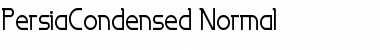 Download PersiaCondensed Normal Font