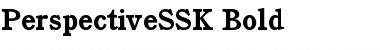 Download PerspectiveSSK Bold Font