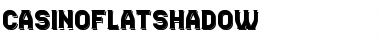 Download Casino Flat Shadow Regular Font