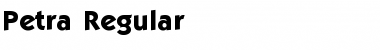 Download Petra Regular Font