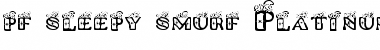 Download pf sleepy smurf Platinum Hub Font Download pf sleepy smurf Platinum Hub Font