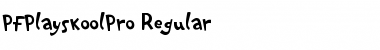 Download PF Playskool Pro Font