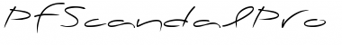 Download PF Scandal Pro Display Font Download PF Scandal Pro Display Font