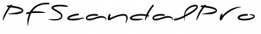 Download PF Scandal Pro Display Bold Font Download PF Scandal Pro Display Bold Font