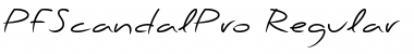 Download PF Scandal Pro Font