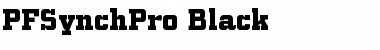Download PF Synch Pro Black Font Download PF Synch Pro Black Font