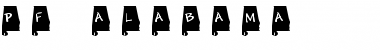 Download pf_alabama Font Download pf_alabama Font