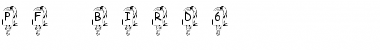 Download pf_bird6 Font Download pf_bird6 Font