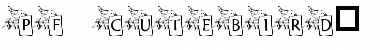 Download pf_cutebird1 Font Download pf_cutebird1 Font