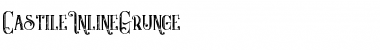 Download Castile inline grunge Regular Font