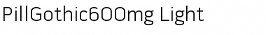 Download Pill Gothic 600mg Font