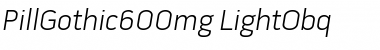 Download Pill Gothic 600mg Font