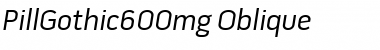 Download Pill Gothic 600mg Font