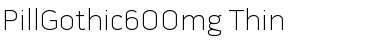 Download Pill Gothic 600mg Font