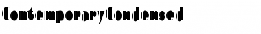 Download ContemporaryCondensed Font