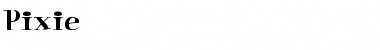 Download Pixie Font