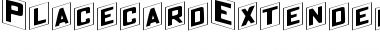 Download PlacecardExtended Font