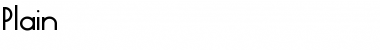 Download Plain Font