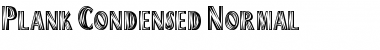 Download PlankCondensed Font