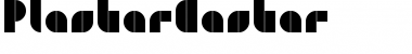 Download PlasterCaster Font