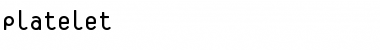 Download Platelet Font