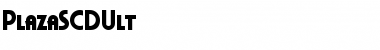 Download PlazaSCDUlt Font