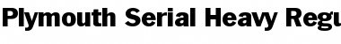 Download Plymouth-Serial-Heavy Font