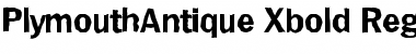 Download PlymouthAntique-Xbold Font