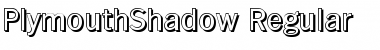 Download PlymouthShadow Font