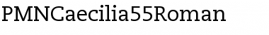 Download PMNCaecilia55Roman Font