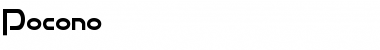 Download Pocono Font