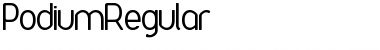 Download Podium Font
