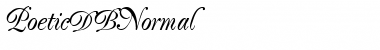 Download PoeticDB Font